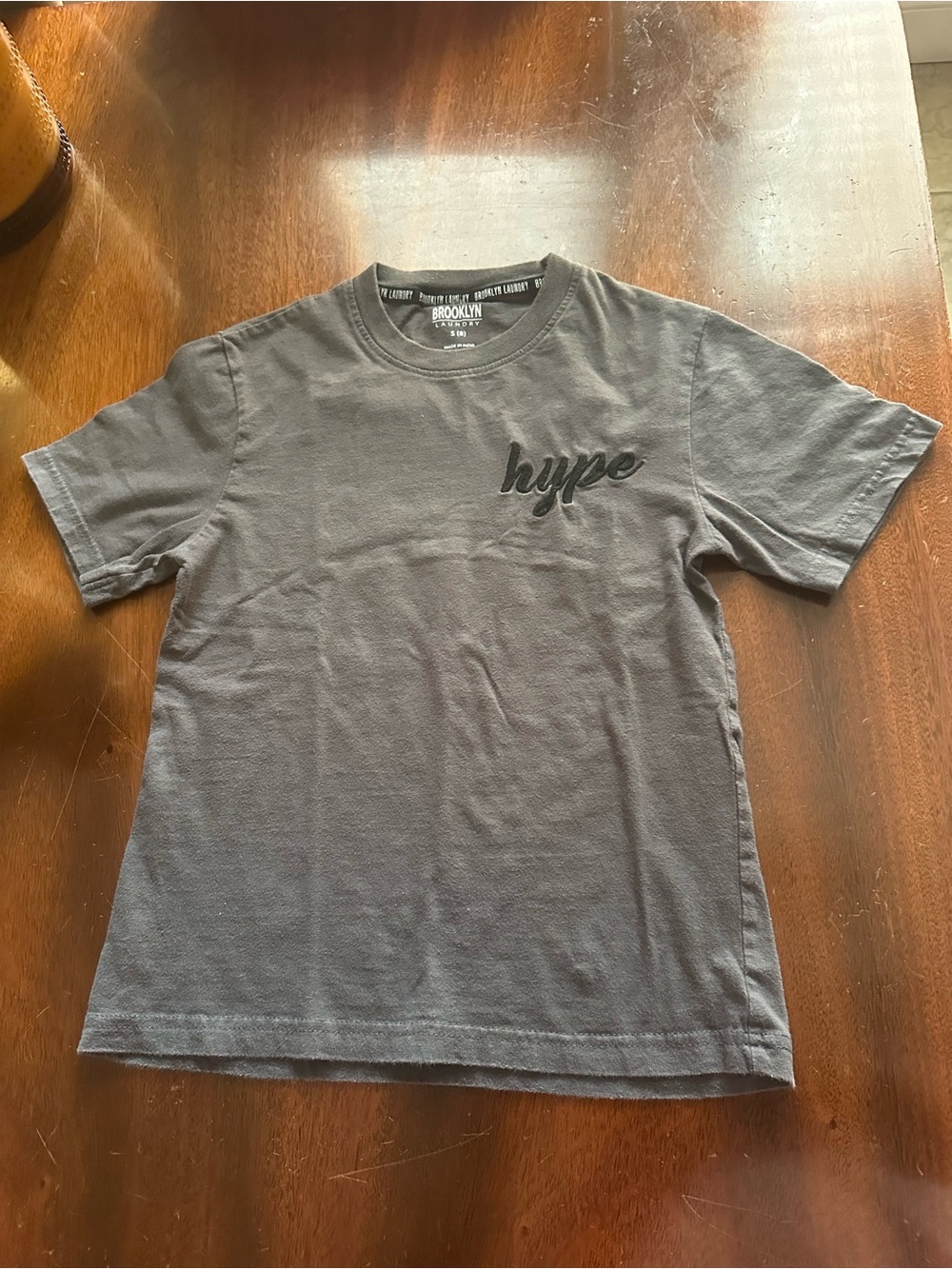 Brooklyn Laundry Hype Boys Gray Crewneck T-Shirt